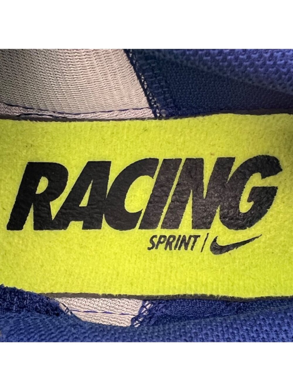 Nike Rival S Racing Sprint Track Spike Shoes Womens US 8 EU 39 Mint Green & Navy - Picture 13 of 16